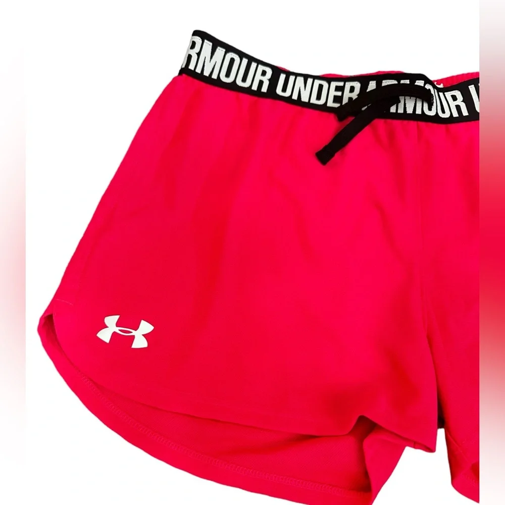 Under Armour Logo waistband Athletic Shorts - Picture 2 of 4